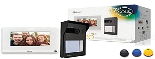 Videointercom 1 Call Soul Kit med 7H konstskärm - Golmar