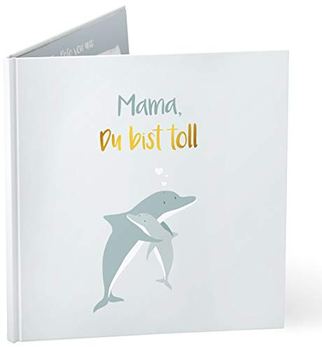 mintkind® Mama Du Bist Toll Geschenkbuch I Bilderbuch für Mama zum Muttertag, Geburtstag, Weihnachten oder als Dankeschön I Fotobuch Sprüchebuch