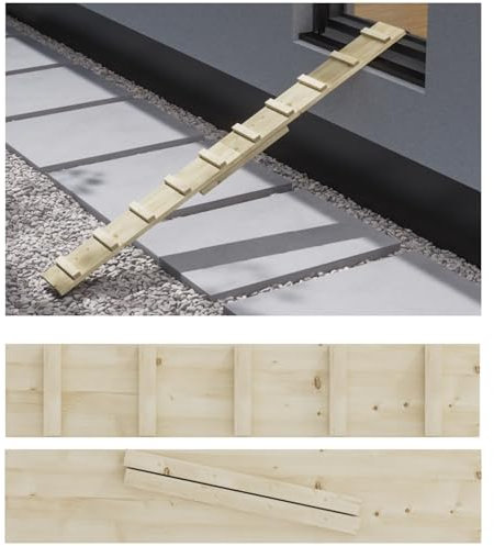 Katzenleiter Katzentreppe Katzenstufe für Balkon Treppe 6m mit Klemmen