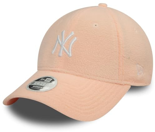New Era 9Forty Damen Sherpa Cap - Cosy NY Yankees Rose