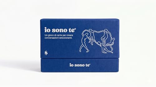 Io Sono Te - Versione Originale 2025 ,Gioco di Carte per Conoscersi Meglio, Conversazioni Profonde e Connessioni Autentiche , 3 Livelli di Domande per Amici, Famiglia, Coppie, e Perfetti Sconosciuti