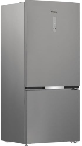 Whirlpool WHK2 6614 X6E Frigorifero combinato a libera installazione, Dual no frost, 83cm, Classe C, Pearl Inox, 34 dbA, h193 cm