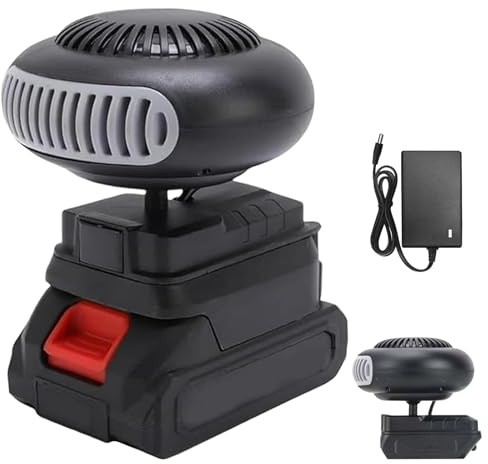 Byuexhp Riscaldamento portatile per auto - Sbrinatore elettrico regolabile a 360 gradi | Ventilatore defroster per parabrezza auto, per viaggio mattutino guida invernale parcheggio