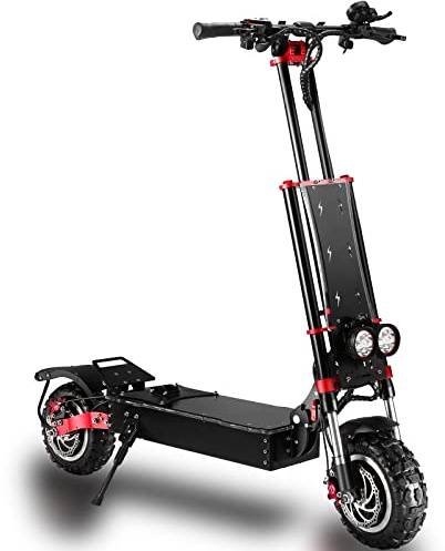 CAMTOP Plegable Scooter Electrico Adulto Todoterreno Patinetes Electricos Motor Dual Frenos de Disco Hidráulicos de Carga Capacidad de Carga 400 kg 60 V 45Ah batería de Litio