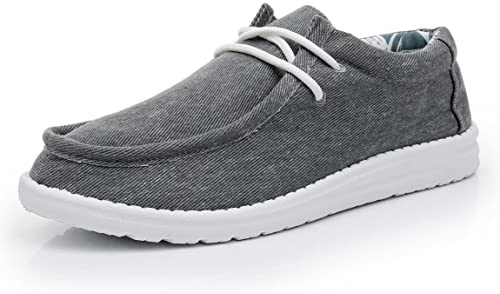 Cull4U Women's UltraFun Low-Top Sneakers Shoes (8.5 M US,DM-Grey)