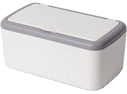 JAWSEU Feuchttücherbox, Baby Feuchttücher Box Feuchttücherspender, Feuchtes Toilettenpapier Box Mit Deckel, Taschentuchbox Serviettenbox Aufbewahrungsbox für Auto Zuhause Büro