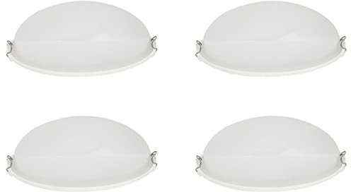 VENOAL 4X Sauna En Plastique Portable Lumière Douche Sauna Lampe Anti-Déflagrante Salle de Vapeur Anti-Brouillard Lumière pour L'Utilisation de la Salle de Bain