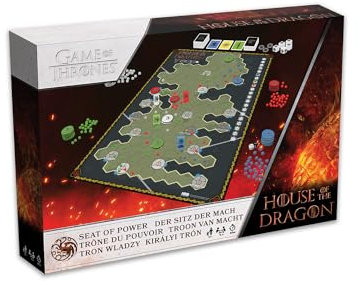 Cartamundi House of the Dragon, Game of Thrones - Seat of Power Board Game, Take Control of the Iron Throne