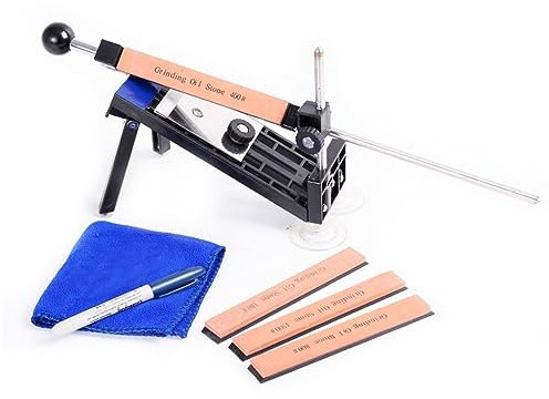 RORPOIR Messerschleifer Winkelschärfer fixieren Küchenspitzer Original Messerschärfer Anspitzer Kitchen Knives
