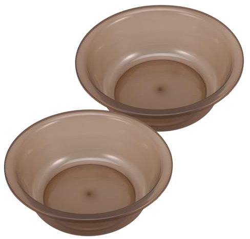FOYTOKI 2pcs Wash Basin Wash Bowls for Personal Care Plastic Tubs Plastic Basin for Face Cleansing Dish Tub Clothes ing Bathroom ing