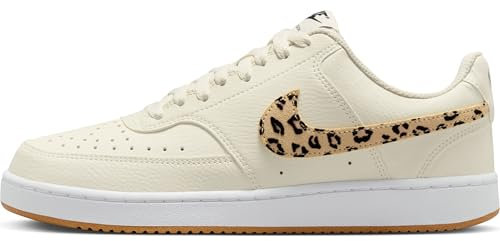 NIKE Damen W Court Vision Sneaker, Sail Black White Flax, 41 EU