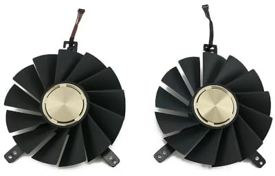 LFGOZSD DAPA0815B2UP005 DAPA0815B2UP006 12V 0,6A 85Mm GPU Fan für Nvidia für GeForce RTX Titan 2080 TI Grafikkarte Kühlung Fan(2-Fan)