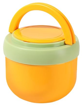 Insulated Food Jar - Microwavable Leak Proof Vacuum Jar,Insulated Thermal Hot Food Soup Bowl,for Travel Daily Commuting Camping School Home Office School