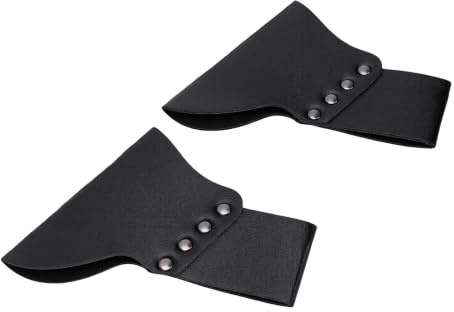 Yechiry PU Leather Sword Sheath Adjustable Holster for Medieval Cosplay Costume 2 Pcs Set