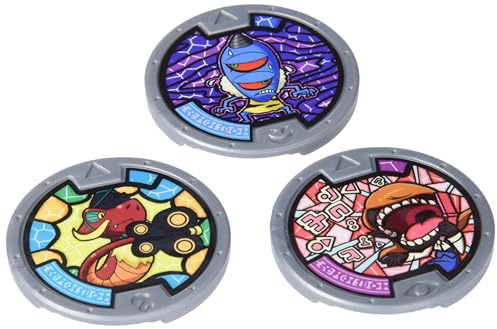 Yokai B5944 - 1 Sobre con 3 medallas sorpresa cada uno (colores surtidos)