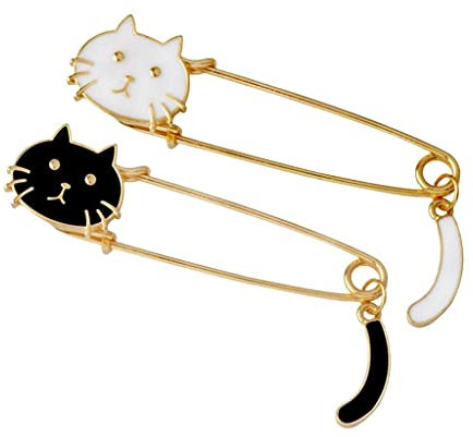 Sharplace Bijoux de Femme Epingles de Broche Motif Décoration Manteau Sac à Main Cadeau