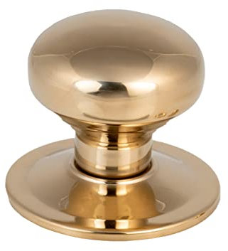 AZERODESIGN-Pomo Puerta Entrada-Pomo Puerta -Tirador Puerta Entrada Central -tirador puerta exterior -Diametro de esfera 70mm y diametro de la base 85mm -Instalacion con Tornillo Central