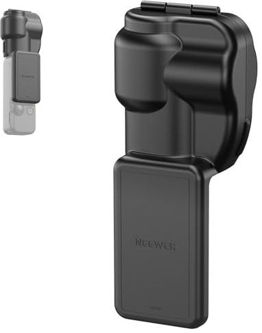 NEEWER Copertura Protettiva Compatibile con DJI Osmo Pocket 3, Schermo Antigraffio e Custodia Gimbal, Protezione per Lente Camera Pocket 3, Cappuccio in Plastica Leggera Robusta per Cage AC009, AC019