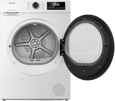 1 Series, DH1Q902BW2 60cm 9KG Load Capacity, Auto Dry, Allergy Care, Quick Dry Heat Pump - Freestanding - Tumble Dryer - HxWxDcm 845x595x550-2 Year Warranty