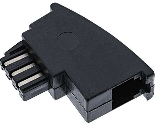 TAE-F Adapter InLine®, TAE-F Stecker auf RJ11 Buchse