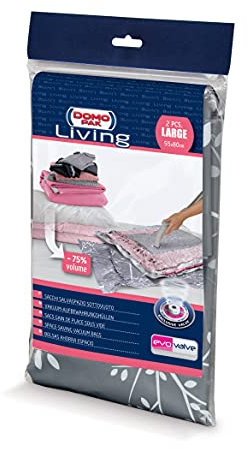 Dk Living Set 2 Custodie salvaspazio sottovuoto Large - con valvola