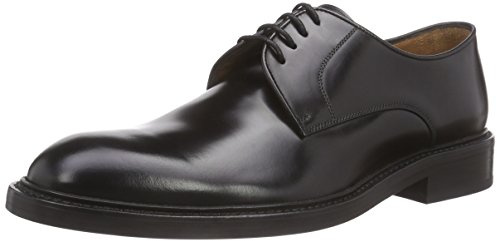 Lottusse L6710 Zapatos de Cordones Derby, Hombre, Negro (Jocker P. Negro), 42 EU (8 UK)