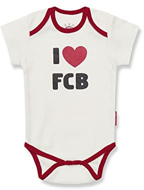 FC Bayern München Body I Love FCB Baby Weiß