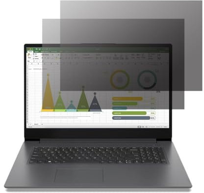 FiiMoo 2 Piezas 13.3 Pulgadas Filtro Privacidad, [Protección para Los Ojos], Privacy Screen Filter, Filtro de Pantalla Privacidad y Anti Reflejo Luz Azu para Laptop Portátil & Monitor - 13.3 16:9