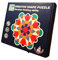 P&L Partners Montessori Holzpuzzle mit Geometrische Formen, 180 teilig Tangram Spielzeug Puzzle mit 24 designkarten, für Kinder ab 3 Jahr