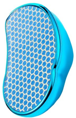 KAILIKETIY 1pezzi File Per Piedi Blu Scandinavo Strumento Per Pedicure Rimozione Sicura Di Calli e Morta Design Elegante Con Finitura Specchio Strumento Per Bellezza Dei Piedi