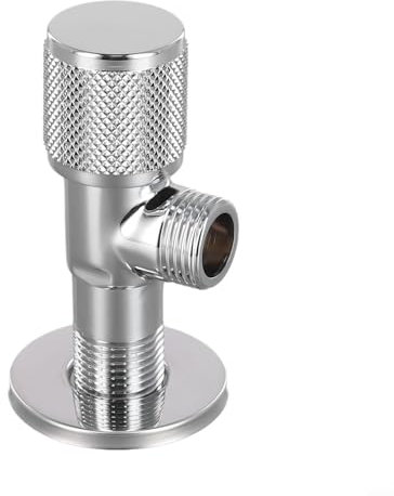 Válvula de ángulo de salida única montada en la pared de diseño innovador para baños y cocinas (SLIVER)