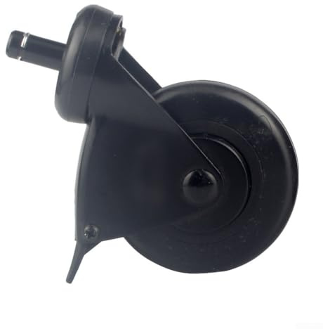 Locking Swivel Wheel for Outdoor BBQ Grills Featuring 360 Degree Rotation to Improve Maneuverability and Safety