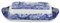 Spode Blaue italienische Teekanne