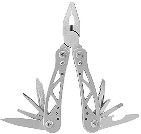 Stanley STA084519 12 in 1 Multi-Tool, Multifunktionswerkzeug mit Tasche