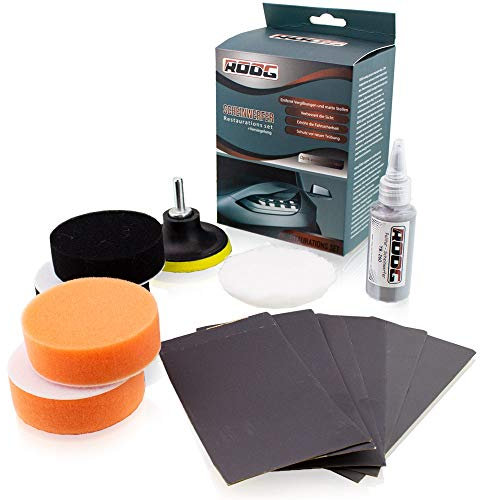 BITUXX ROOG Scheinwerfer Aufbereitungs Restauration Polier und Pflege Set Headlight Polish