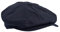WALKER AND HAWKES - Danesford - Unisex Bakerboy Schiebermütze gewachst aus 8 Teilen - Country-Stil - Dunkelblau - M (58cm)