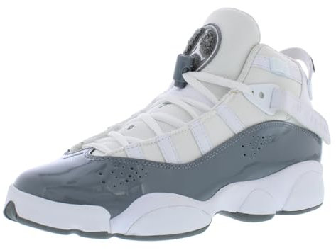 Nike Boy's Modern, White/Cool Grey/White, 5 Big Kid