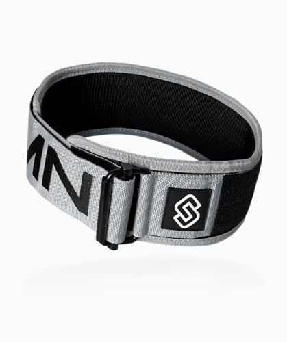 STAMINA FITNESS Cintura per Powerlifting e Sollevamento Pesi per Uomo e Donna, Cintura CrossFit per Supporto Lombare e Stabilità, Cintura Weightlifting con Fibbia Autobloccante