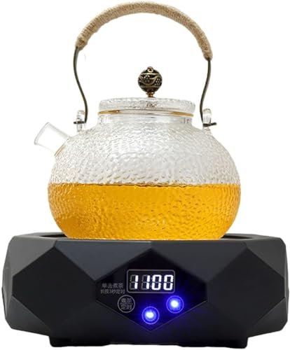 1100W Electric Heater Stove - Multi-Cooker Tea Maker & Hot Plate - Ceramic Electric Hot Plate for Heating & Boiling Water - 220V