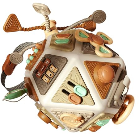Cubo di attività educativa, educazione prescolare, giocattolo da viaggio, per bambini e bambine 6 in su