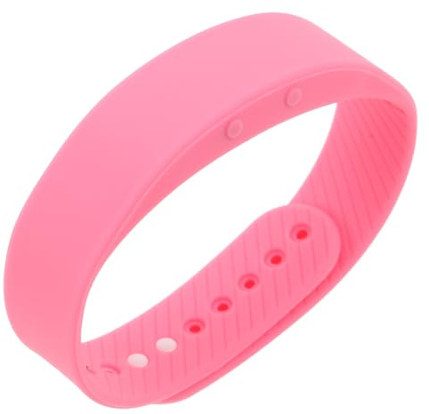 DIYEAH 3 Set Braccialetto Fitness con Display LED Rosa, Monitoraggio Completo della Salute e Batteria al Litio da 50mah, Ricarica USB per Uomo e Donna