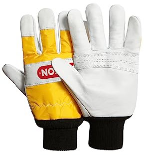 Oregon Chainsaw Protective Gloves, Leather – Pair (M)
