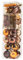 WeRChristmas 72-Piece Shatterproof Deluxe Variety Christmas Tree Baubles, Plastic, Decoration Pack - Brown / Chocolate, Coffee & Champagne, Multi-colour