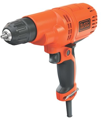 BLACK+DECKER Corded Drill, 5.5-Amp, 3/8-Inch (DR260C)