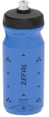 Zéfal Sense M65 - Bidon/gourde hydratation vélo/sport - Ergonomique, Sans BPA et Inodore, Mixte Adule, Bleu (Bleu Ciel), 650 ML
