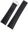 FOUUA Uhrenarmband 22mm for TAG Heuer Leder Echtleder-Uhrenarmband mit Blauen Schwarz Armband Uhrenarmband Ersetzen for TAG Heuer Carrera Aquarace Monaco Serie