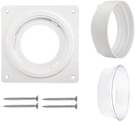 Kit di ventilazione per asciugatrice interna,Kit finestra di ventilazione per asciugatrice, Tubo per condotto di ventilazione, Parti di ventilazione per asciugatrice, connettore per asciugatrice per