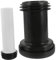 Homoyoyo 2st Toiletten-verbindungsrohr Becken Dual Deckel Entladung Spülen Schläuche Installation Bad Luft Schlauch Verbrennungsanlage Rohre Tank Bausätze Abfluss Vr Wasser Gummi-pvc Black