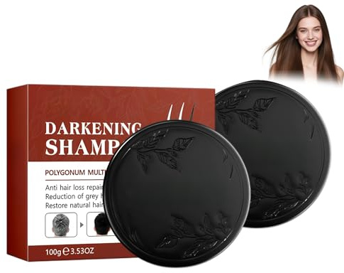Hppsctink 2PCS Shampoo Sapone, Sapone naturale per la cura dei capelli, favorisce la crescita dei capelli, ne previene la caduta, 2pcs*100g, shampoo