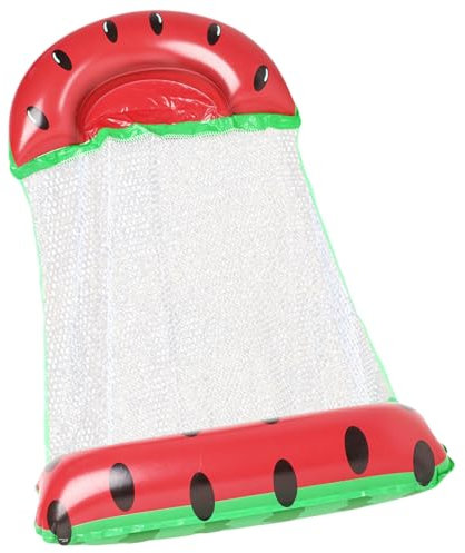 Aufblasbarer Pool schwimmt - PVC Adult Water Hängematte | Pool Lounger Float | Wohnstuhl, 4-in-1-Wassermelonendrifter mit Pumpe, Schwimmwasserspielzeug für, See, Sonnenbaden